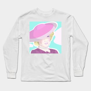 Lady Diana Spencer Princess of Wales Long Sleeve T-Shirt